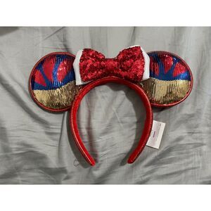 Snow White Minnie Mouse Ears Headband Disney